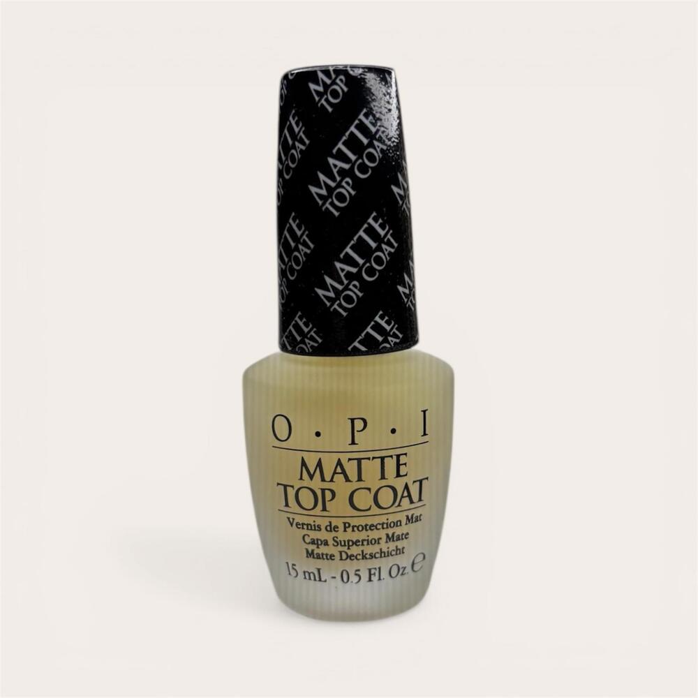 OPI Matte Top Coat Nail Lacquer Single 15mL Bottle NTT35 BRAND NEW